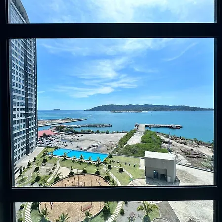 L Homestay Jesseltonquay Jq Kk City亚庇市区中心民宿2房1厕 Kota Kinabalu Exterior photo