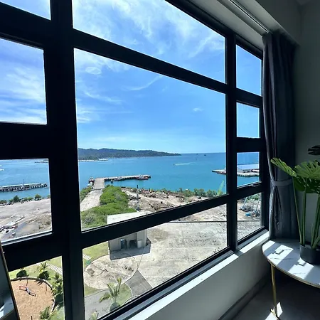 L Homestay Jesseltonquay Jq Kk City亚庇市区中心民宿2房1厕 Kota Kinabalu Exterior photo
