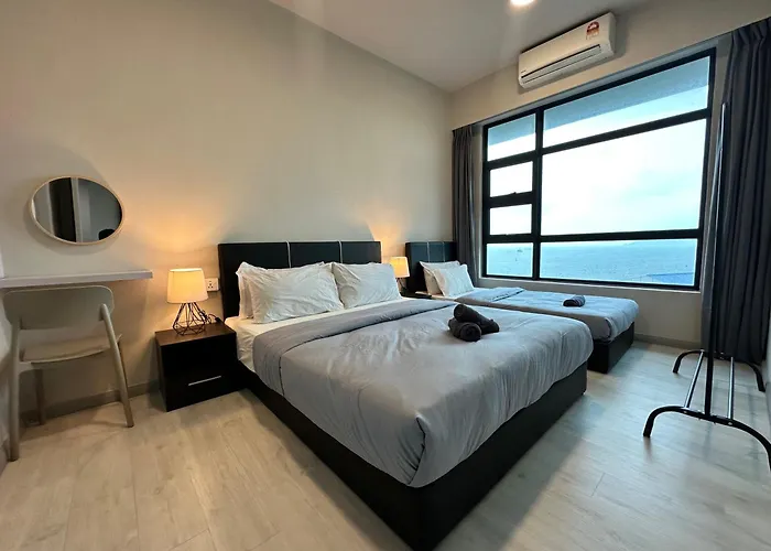 L Homestay Jesseltonquay Jq Kk City亚庇市区中心民宿2房1厕
