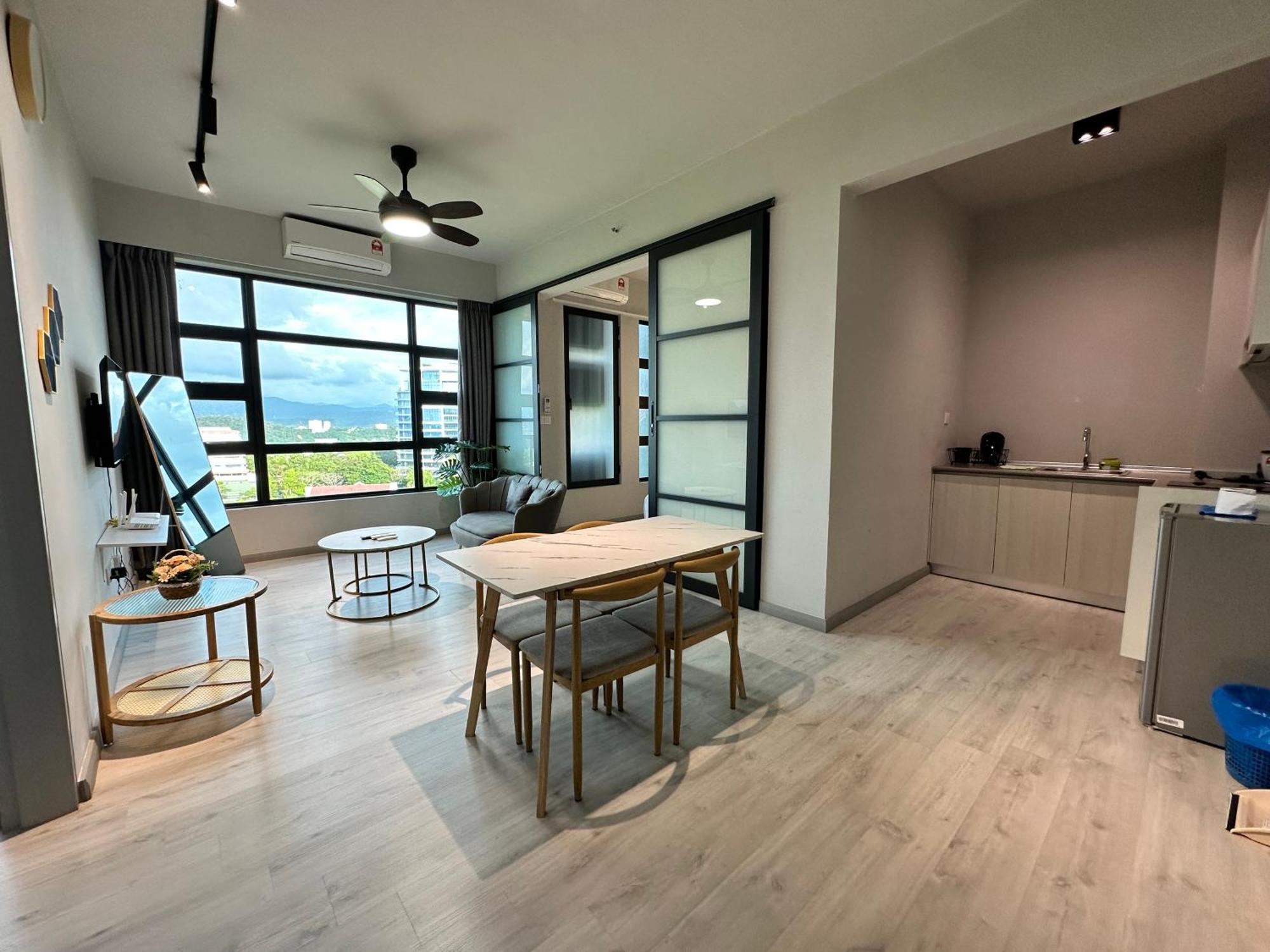 L Jesseltonquay Jq Kk City亚庇市区中心民宿2房1厕