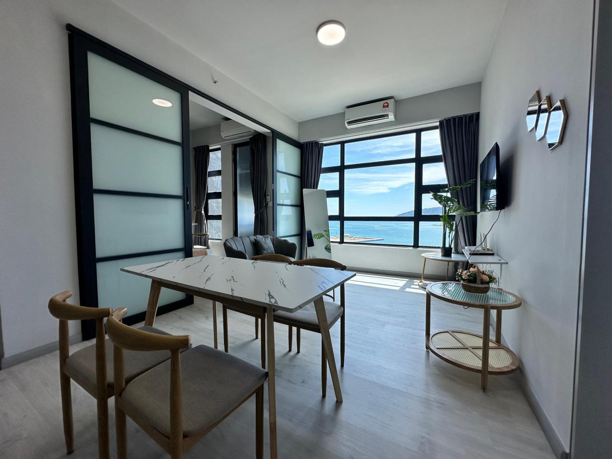 Apartment L Jesseltonquay Jq Kk City亚庇市区中心民宿2房1厕 *