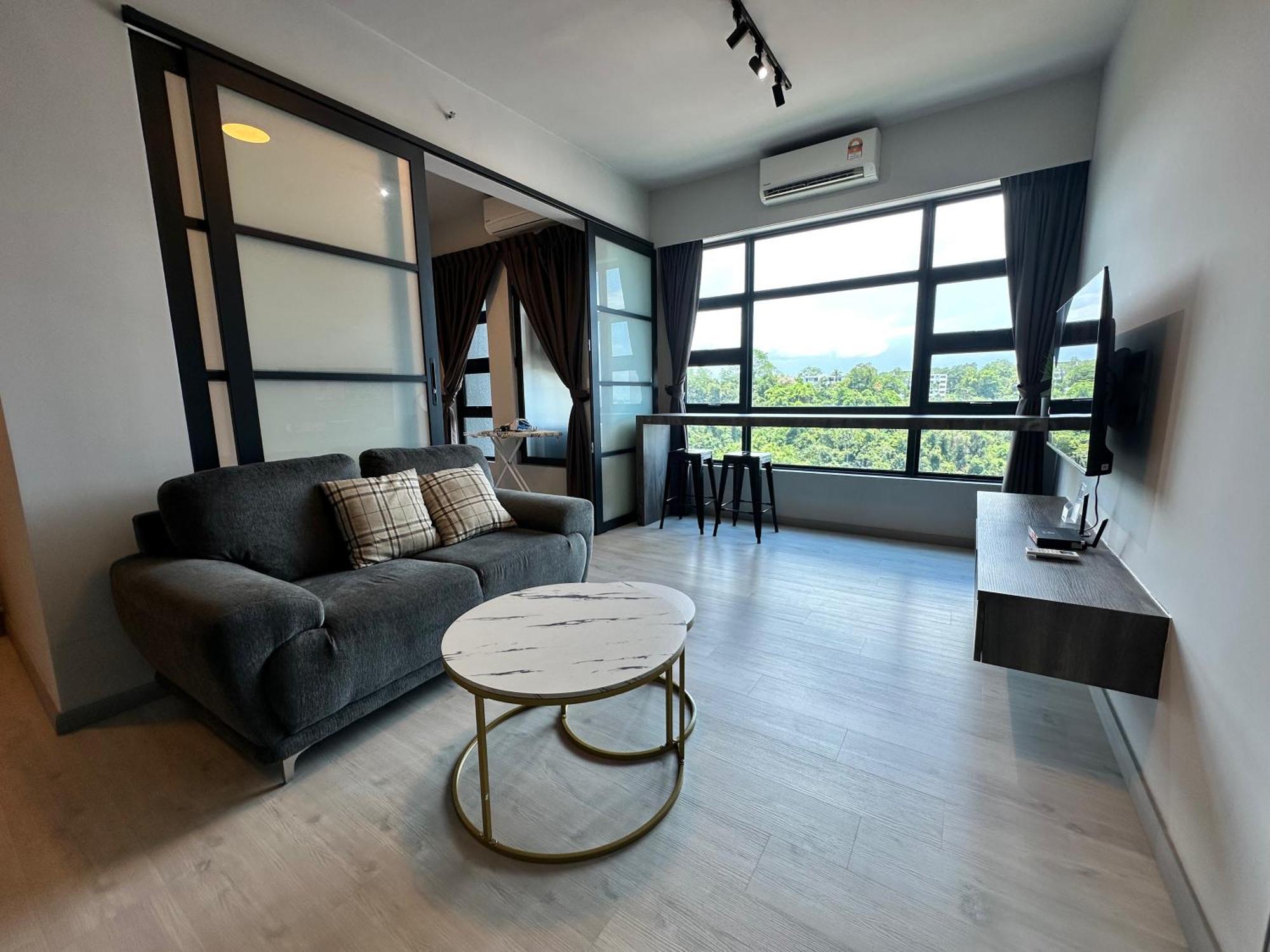 L Jesseltonquay Jq Kk City亚庇市区中心民宿2房1厕 Apartment *