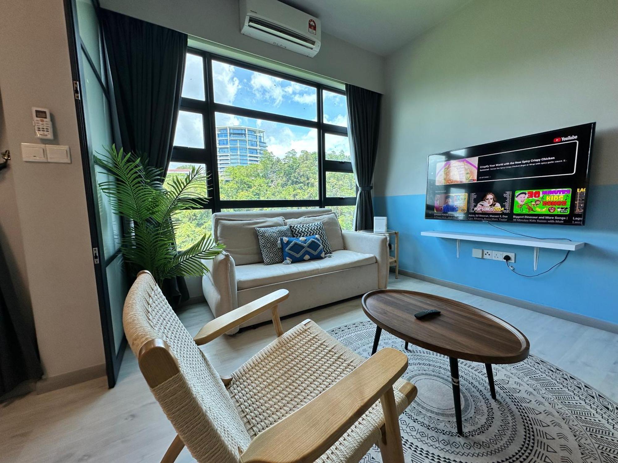 Apartment L Jesseltonquay Jq Kk City亚庇市区中心民宿2房1厕