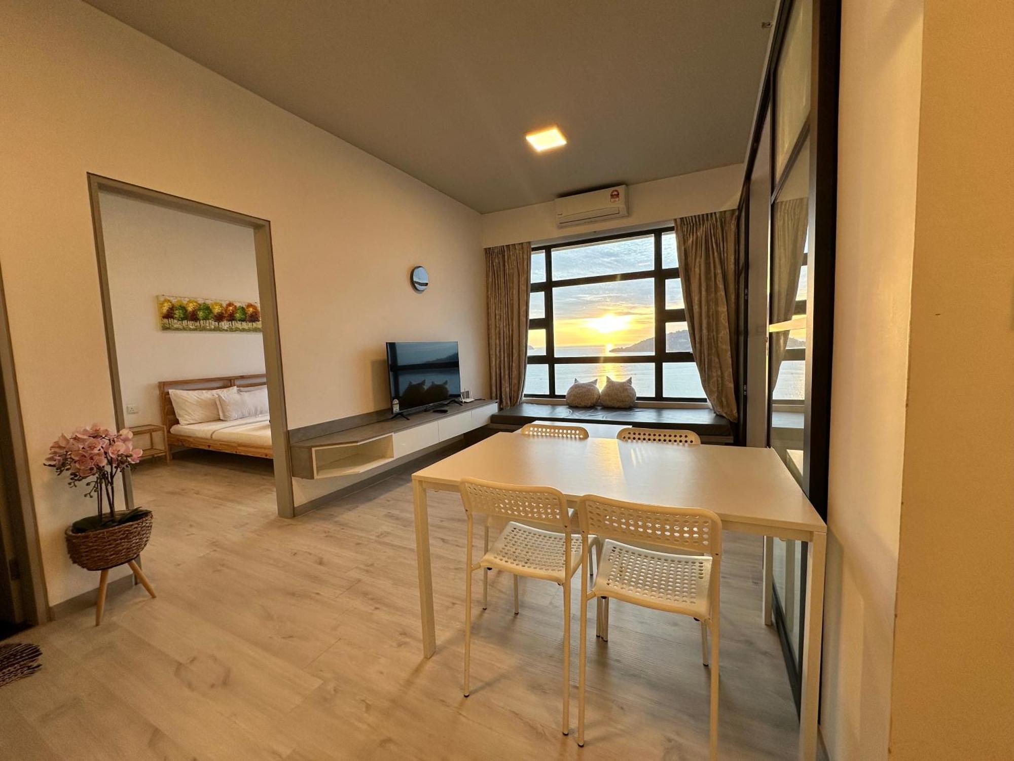 L Jesseltonquay Jq Kk City亚庇市区中心民宿2房1厕 *