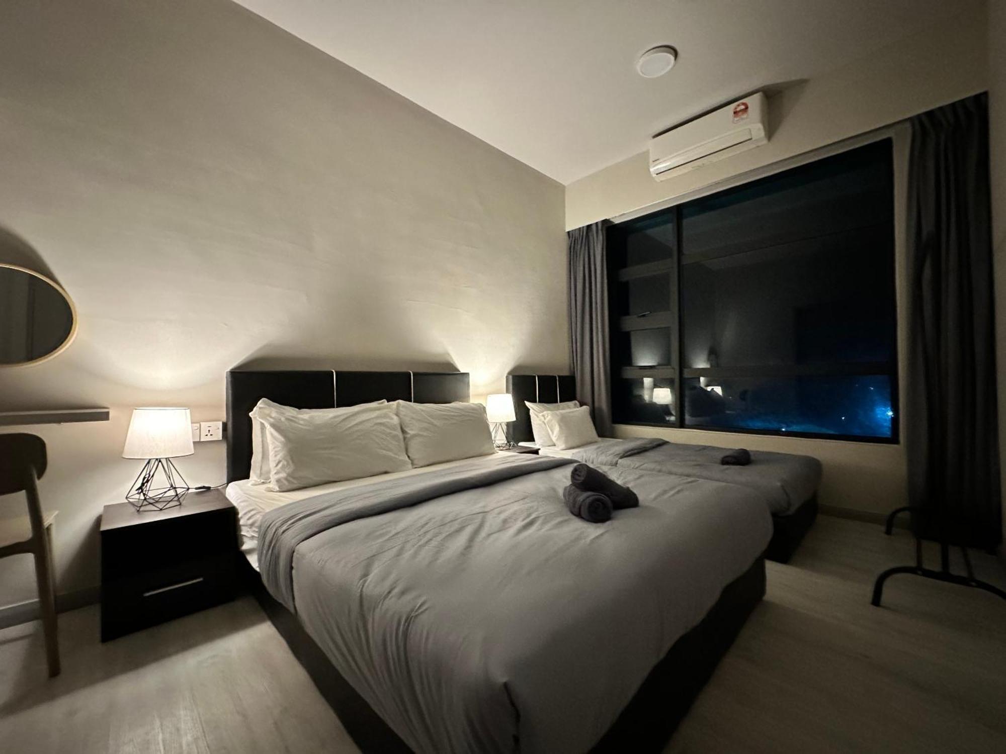 L Jesseltonquay Jq Kk City亚庇市区中心民宿2房1厕 Apartment *